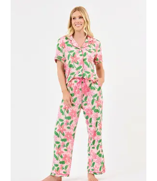 Charlotte Island Muse Pink Pajama Pants Set