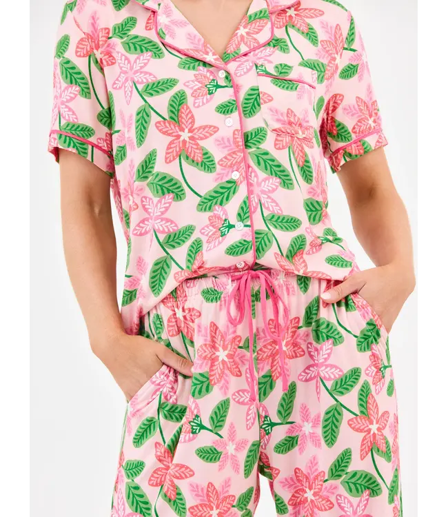 Charlotte Island Muse Pink Pajama Pants Set