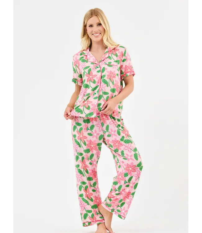 Charlotte Island Muse Pink Pajama Pants Set