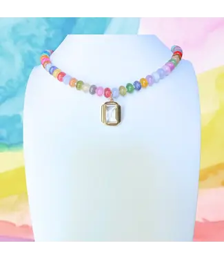 Taylor Shaye Designs Candy Rainbow Beaded Necklace