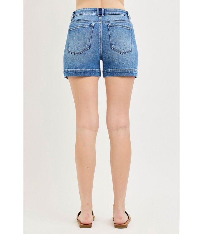 Cocoa Medium Risen High Rise Shorts
