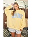 Dilly Dally Yellow Reversible Sweatshirt