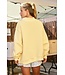 Dilly Dally Yellow Reversible Sweatshirt