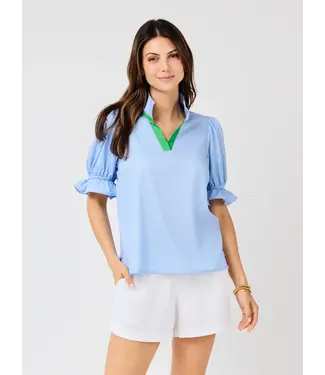 Jessica Light Blue Top