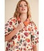 Sara Ivory Floral Dress