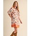 Sara Ivory Floral Dress