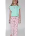 Dottie Blush Polka Dot Pants
