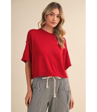 Merci Shari Knit Sweater Top