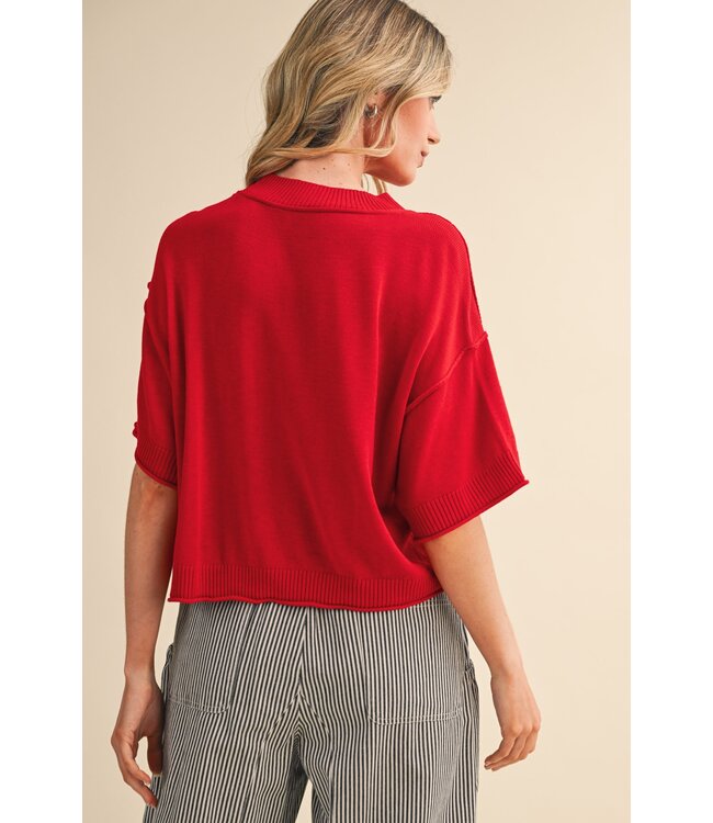 Shari Knit Sweater Top