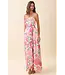 Kendra Pink Floral Maxi Dress