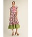 Britney Berry Floral Midi Dress