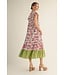 Britney Berry Floral Midi Dress