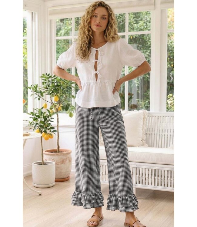 Margaret Gingham Pants