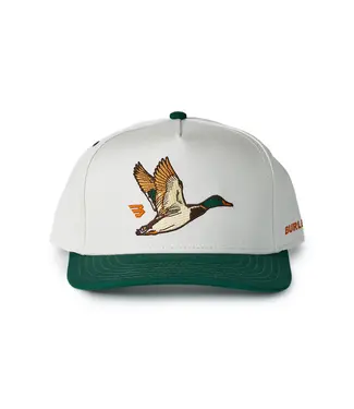 Burlebo Cream & Green Flying Duck Cap