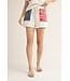 Campbell White American Flag Shorts