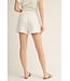 Campbell White American Flag Shorts