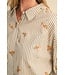 Lane Floral Embroidery Top