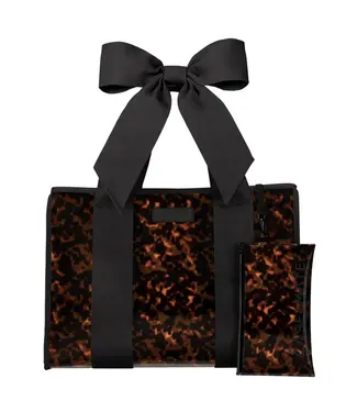 Case-Mate Case-Mate Tortoiseshell Bow Jelly Tote