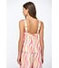 Summer Pink Wavy Stripe Top