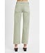 Sallie Pistachio Risen Mid Rise Straight Jeans