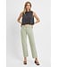 Sallie Pistachio Risen Mid Rise Straight Jeans