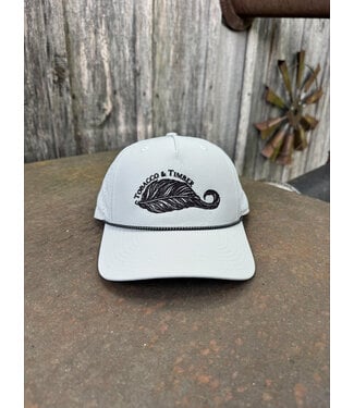 Tobacco N Timber Tobacco & Timber Gray Leaf Hat