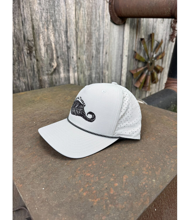 Tobacco & Timber Gray Leaf Hat