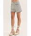 Sherry White Polka Dot Shorts