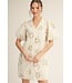 Shelly Off White Floral Dress