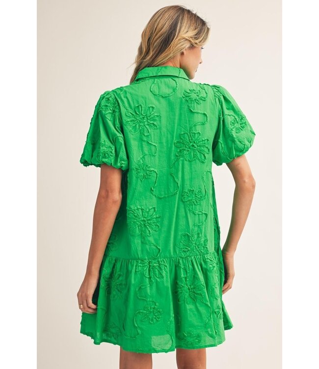 Hannah Kelly Green Floral Dress