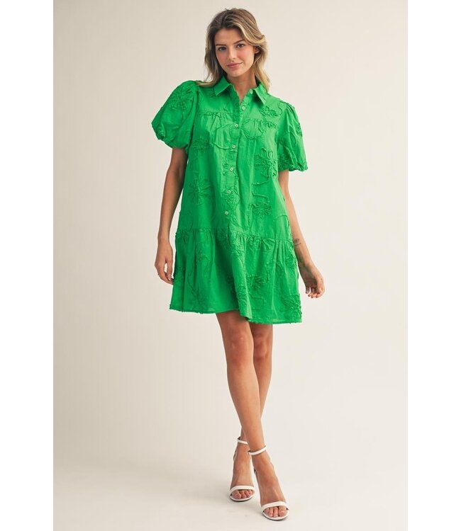 Hannah Kelly Green Floral Dress