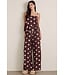 Alaina Brown Polka Dot Pants