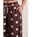 Alaina Brown Polka Dot Pants