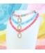 Candy Rainbow Beaded Necklace