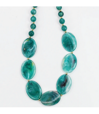 Treasure Jewels Jade Haze Necklace