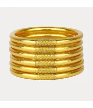 BuDhaGirl BuDhaGirl Gold All Weather Bangles