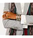 BuDhaGirl Silver All Weather Bangles Serenity Prayer