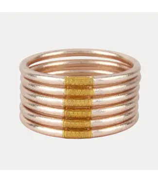 BuDhaGirl BuDhaGirl Champagne All Weather Bangles