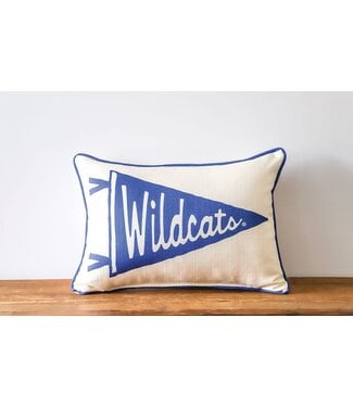 Kentucky Wildcats Pennant Pillow