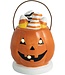 Jack-O-Lantern Basket Light Up Sitter