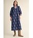 Anna Navy Floral Print Midi Dress