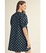 Carson Hunter Green Polka Dot Dress