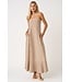 Astir Mocha Striped Maxi Dress