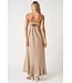 Astir Mocha Striped Maxi Dress