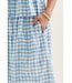 Kim Blue Gingham Midi Skirt