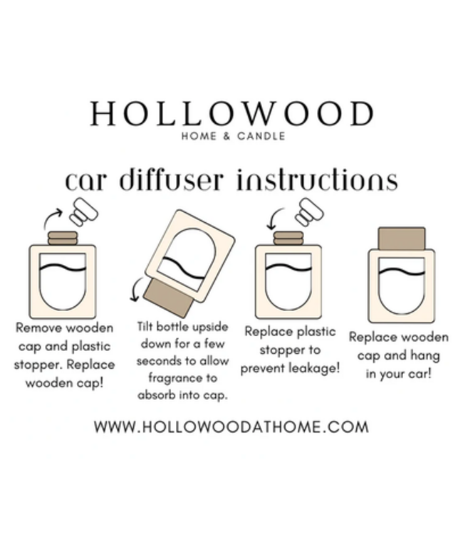 Hollowood Boujee Car Diffuser