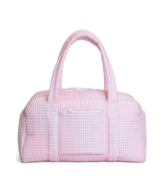 TRVL DESIGN Pimlico Stripe Dusty Rose Quilted Grande Duffel