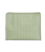 Gingham Moss Roadie Large Zip Pouch