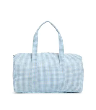 TRVL DESIGN Gingham Mist Weekender Duffel
