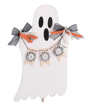 Flying Ghost Boo Topper
